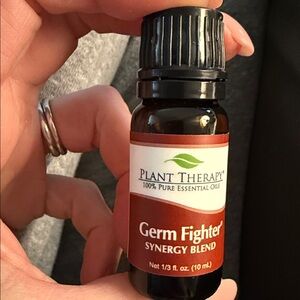 Plant Therapy germ fighter synergy 100% Pure Essential Oil 1/3 fl. oz. 10 ml.